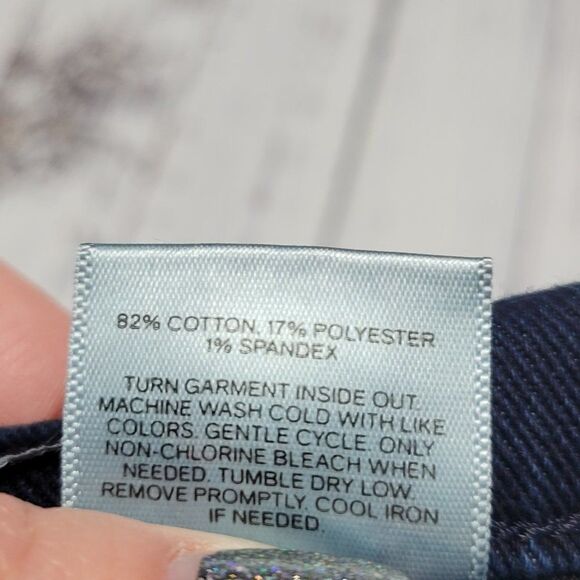 Express Women's Size 2 Balloon Leg Super High Rise Dark Wash Chic Denim Jeans - Picture 5 of 7